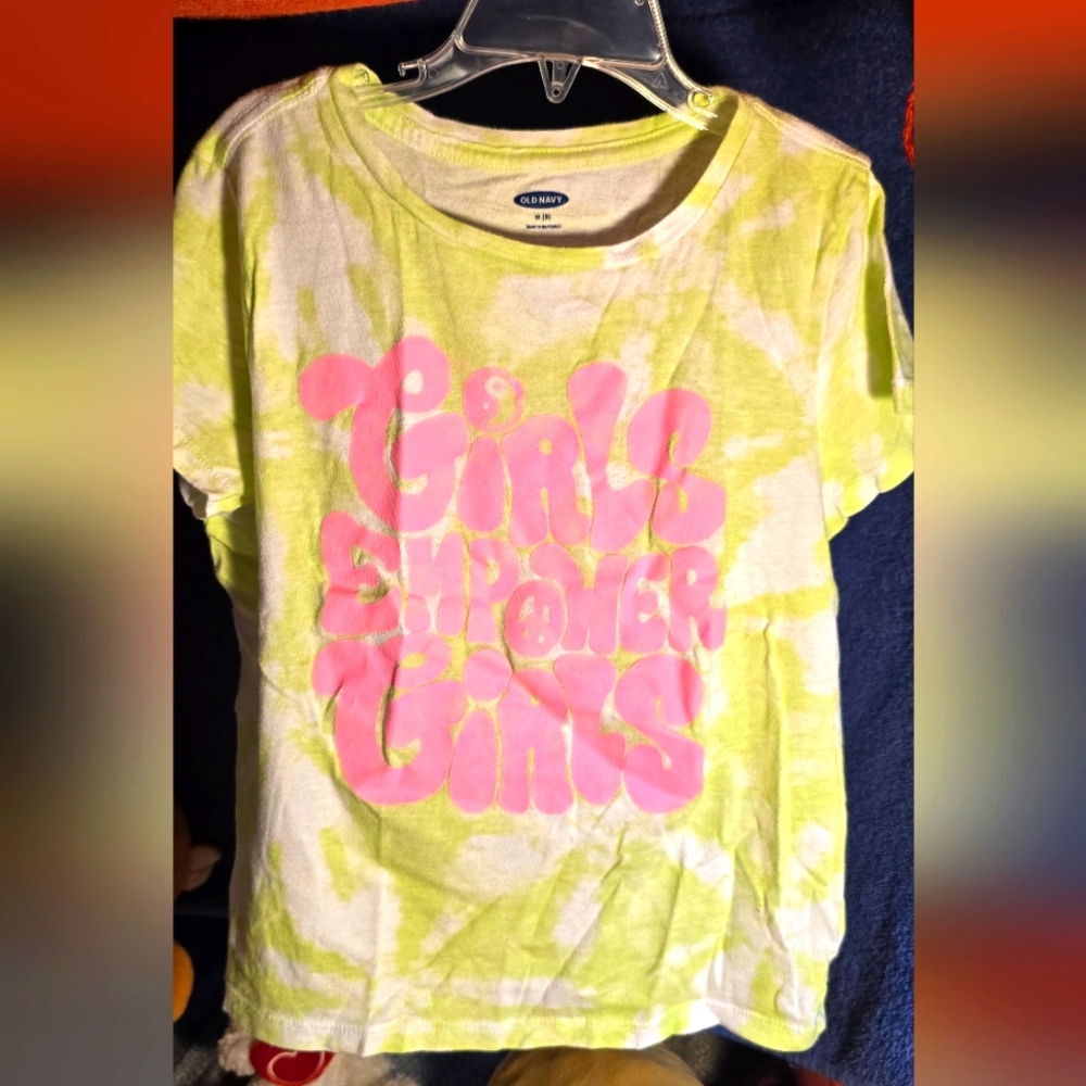 OLD NAVY- Kids Tie-Dye Empowerment T-Shirt